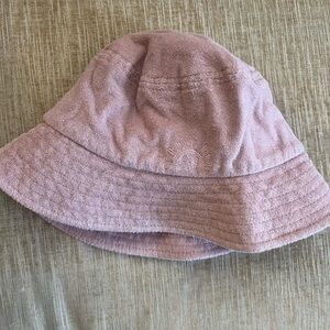 Rylee + Cru Pink Bucket Hat Casual terry Accessory